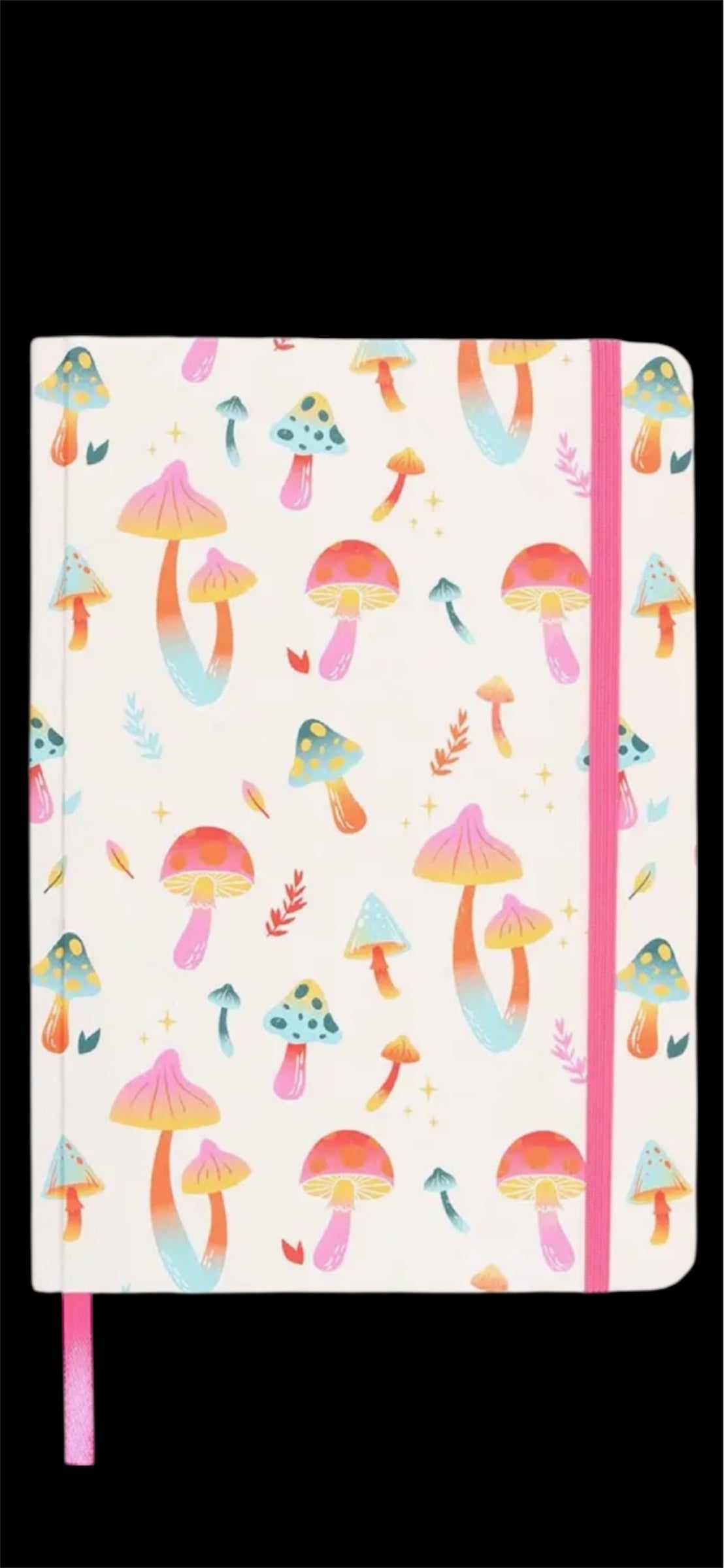 Funky Fungi Print A5 Notebook