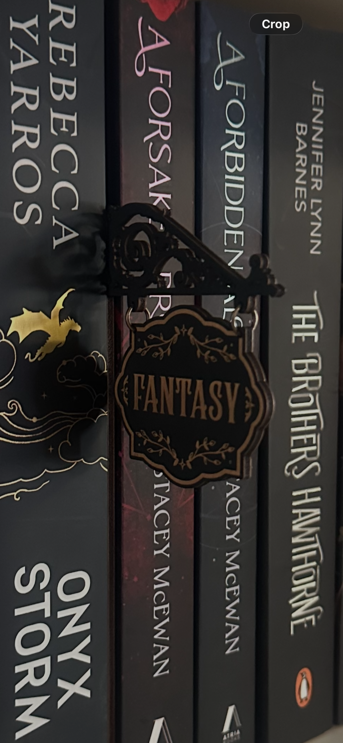 Genre Divider Hanging Signs
