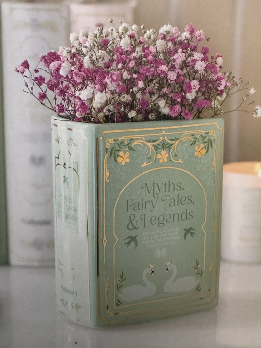 Ceramic Book Vase