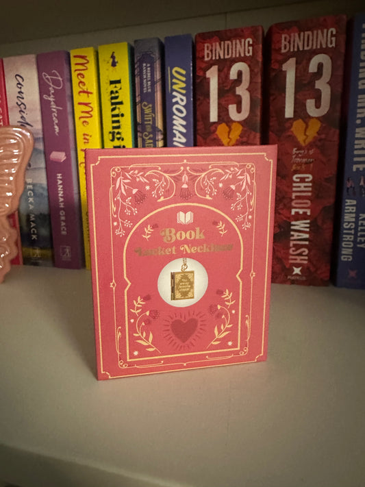 Book Locket Necklace