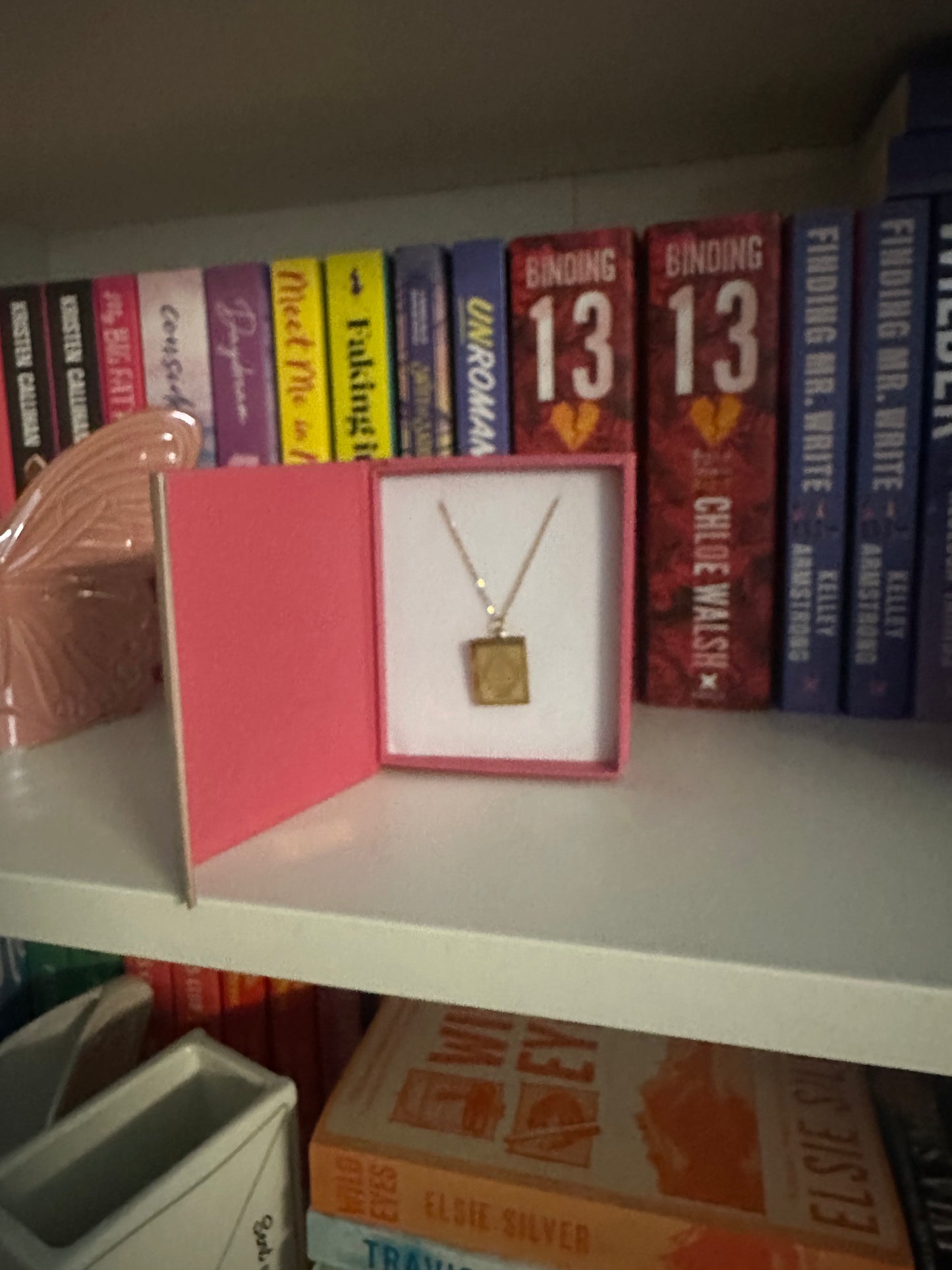 Book Locket Necklace