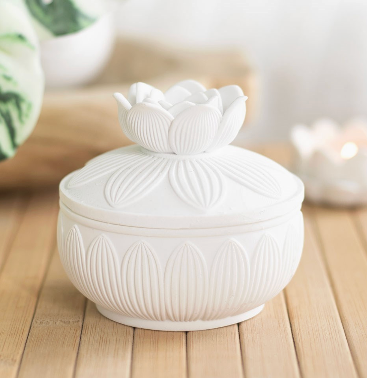 Lotus Flower Trinket Dish