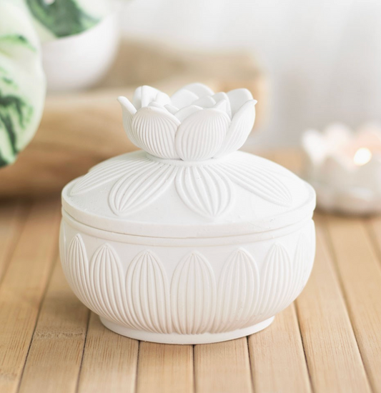 Lotus Flower Trinket Dish