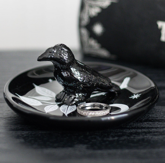 Raven Trinket Dish